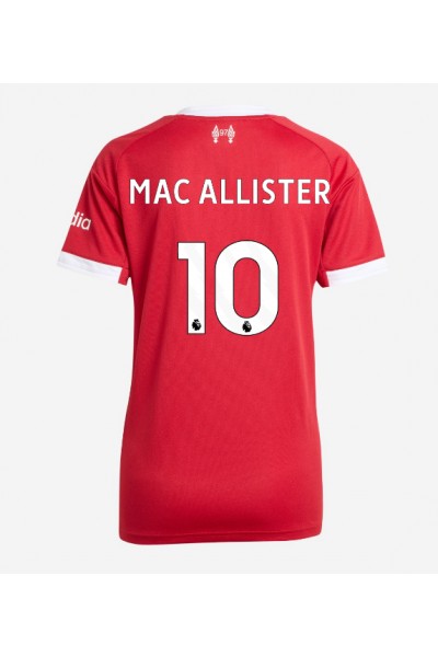 Liverpool Alexis Mac Allister #10 Jalkapallovaatteet Naisten Kotipaita 2025-26 Lyhythihainen Liverpool Alexis Mac Allister #10 Jalkapallovaatteet Naisten Kotipaita 2025-26 Lyhythihainen